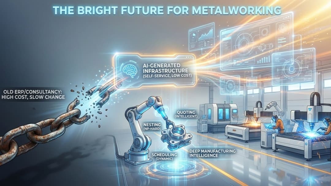 If you still pay six figures a year for ERP/CRM/PLM/MES licenses and “implementation partners”, this is for you.