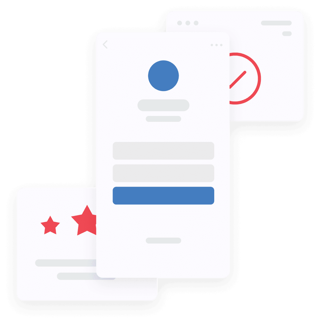 Section about self-service portal for clients